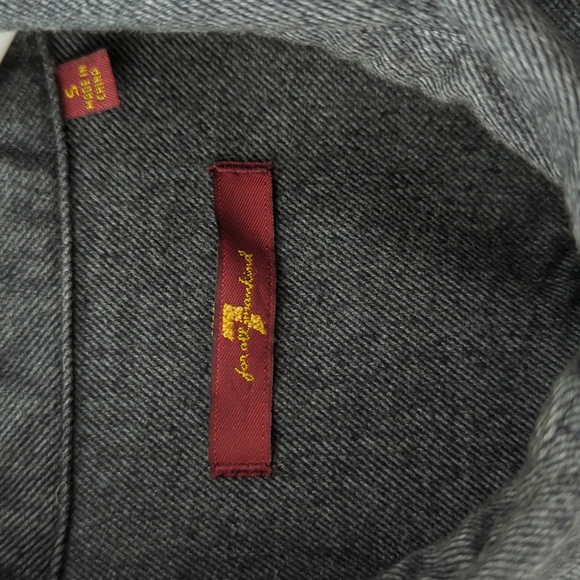 Seven For All Mankind Zip Up Shirt Jacket ( Shacket ) - Picture 2 of 6